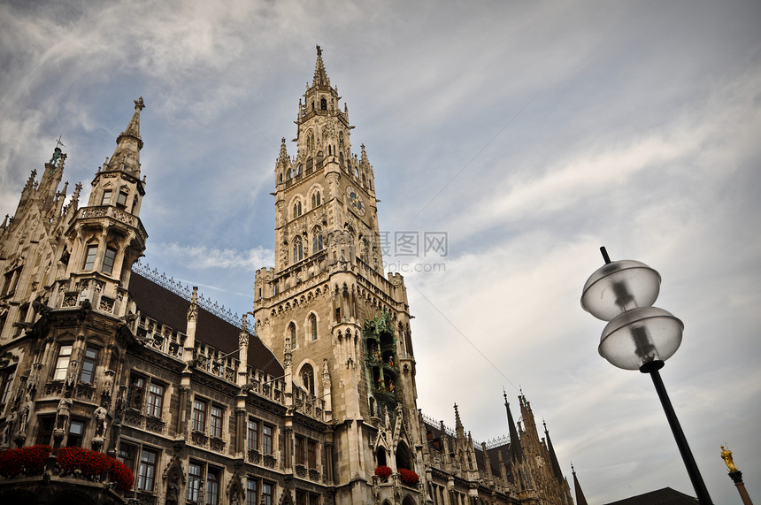 慕尼黑旅行吸引力外表猎人博物馆城市教会土地建筑学建筑图片