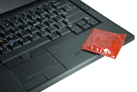 膝上型性别黑色办公室乳胶角质键盘避孕红色笔记本影棚背景图片