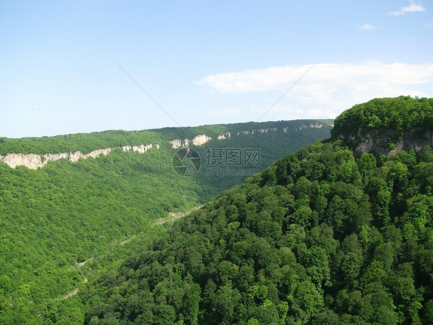 山脊峡谷登山全景高度植物群石头路线植被山丘岩石图片