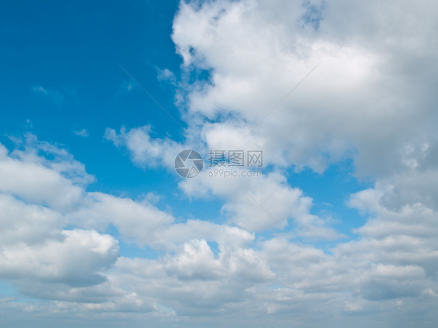 蓝蓝天空气氛气候沉淀季节云景水分环境云雾晴天积雨图片
