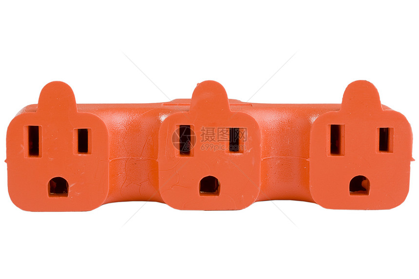 Outlet 快速激增适应器力量橙子活力电压插头适配器器具图片