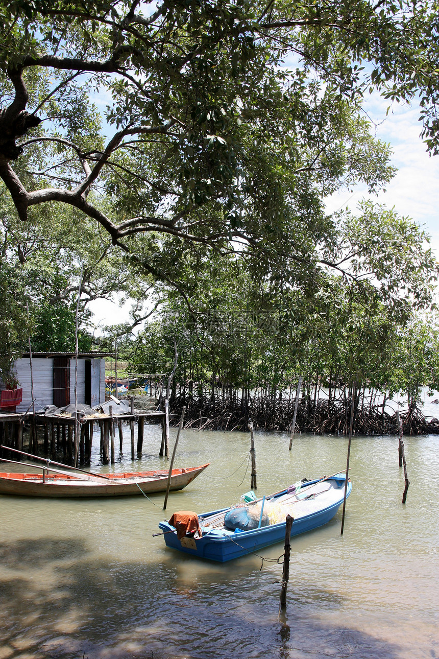 渔船船海岸生活渔民文化海洋农业运输热带环境村庄图片