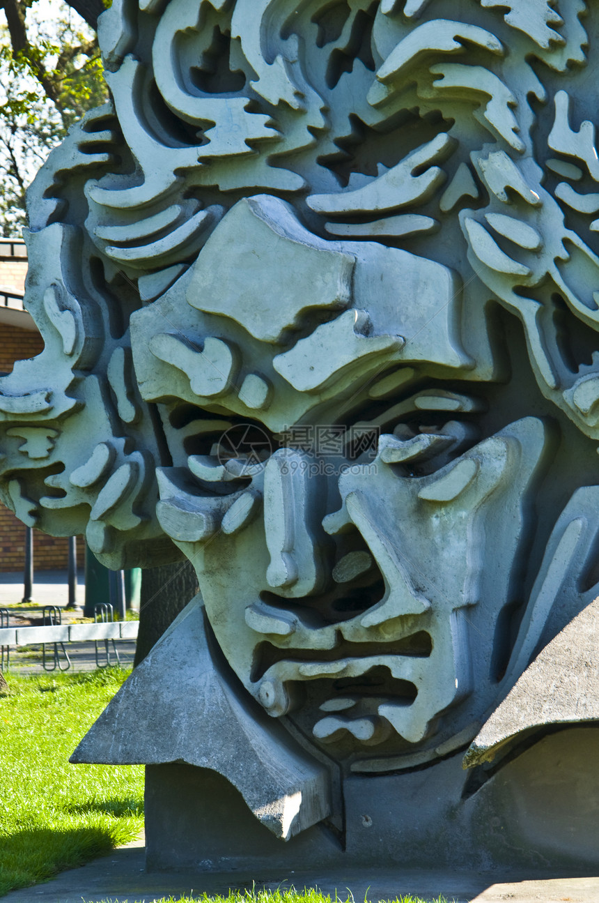 贝多芬艺术作曲家建筑音乐家雕塑石头纪念碑音乐建筑学水泥图片