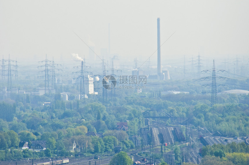 欧伯罗植物城市风景天线图片