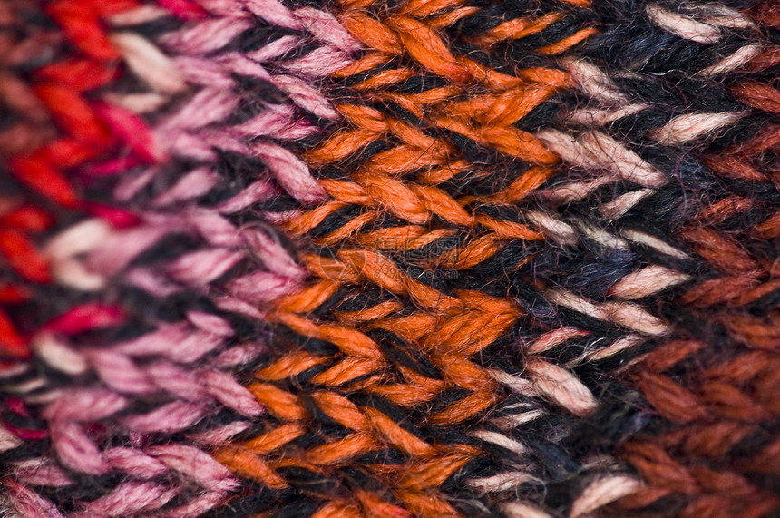 双面背景背景宏观橙子材料针织纤维红色羊毛棕色棉布纺织品图片