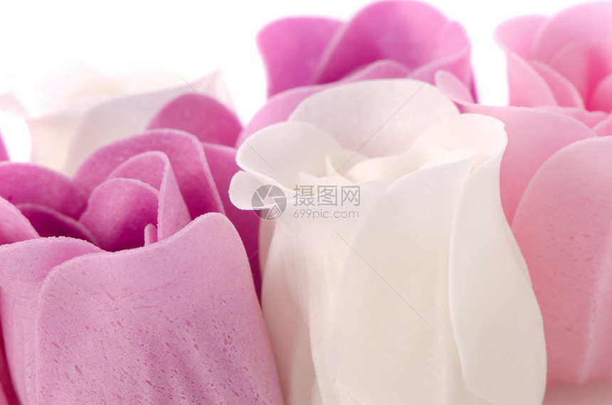 肥皂玫瑰洗澡身体化妆品酒吧疗法粉色芳香卫生奢华紫色图片