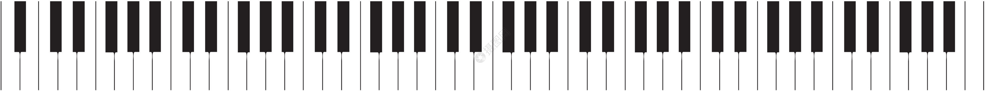 钢琴键盘大键音乐乐器居住插图器官音乐会背景图片