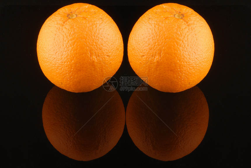 橙色橙子水果果汁图片