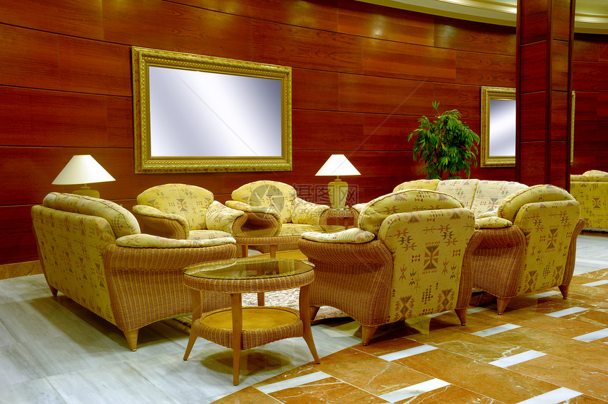 旅馆大厅公寓房间沙发环境大堂奢华休息室长椅家庭椅子图片