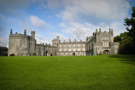 爱尔兰基尔肯尼城堡建筑学建筑城堡背景图片