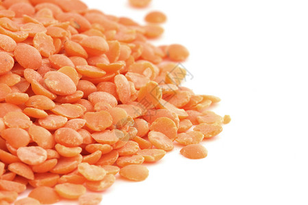 红扁豆豆类红色白色食物蔬菜团体橙子背景图片