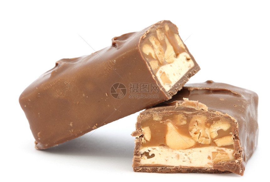 巧克力覆盖焦糖条坚果食物白色小吃焦糖花生图片