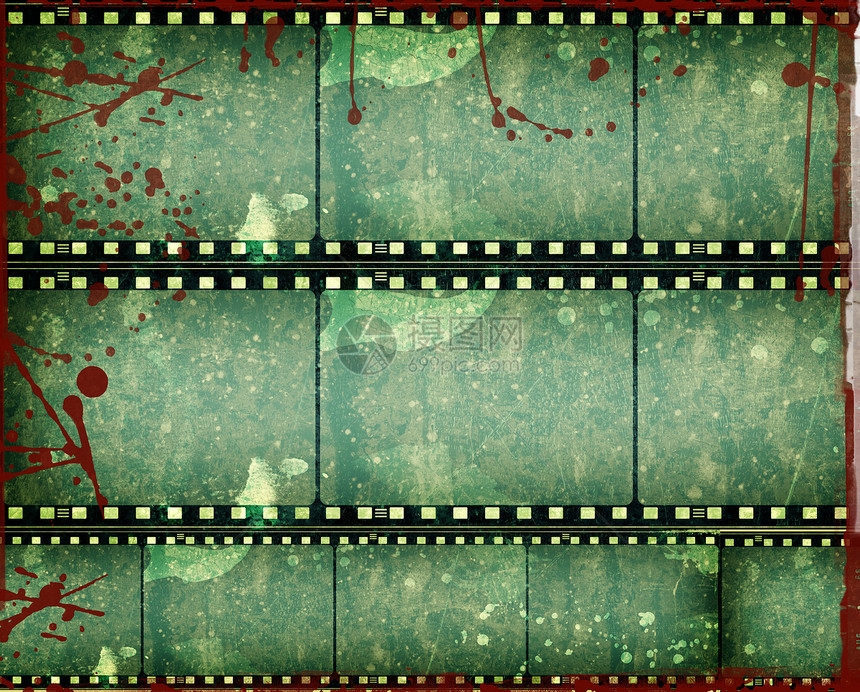 Grunge 胶片框架相机划痕面具刷子屏幕插图边界艺术电影拼贴画图片
