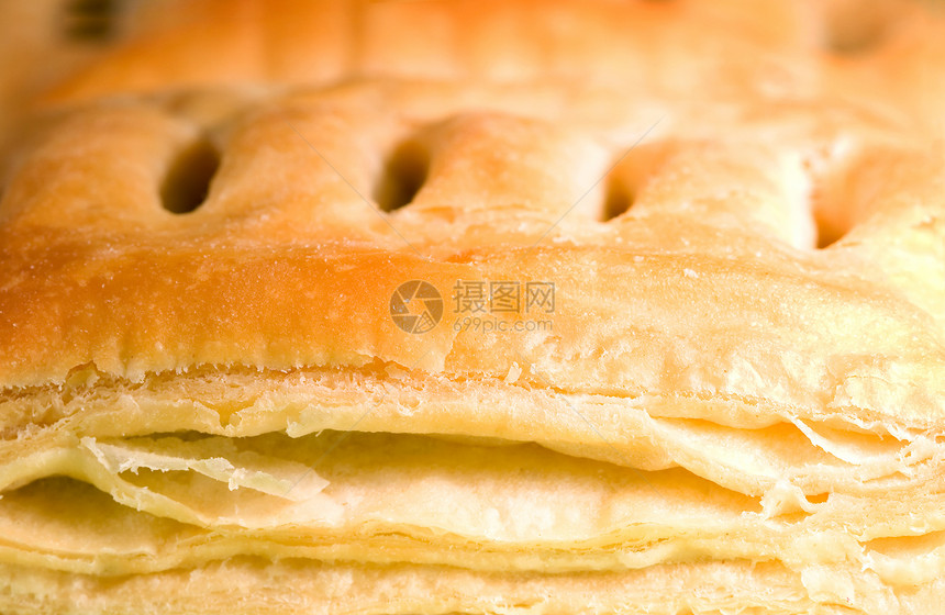 烤糕饼包子营养糊状宏观午餐早餐馅饼咖啡面团面粉图片