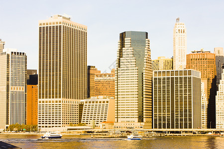 美国纽约市曼哈顿摩天大楼建筑物建筑学世界城市景观位置外观旅行风光背景图片