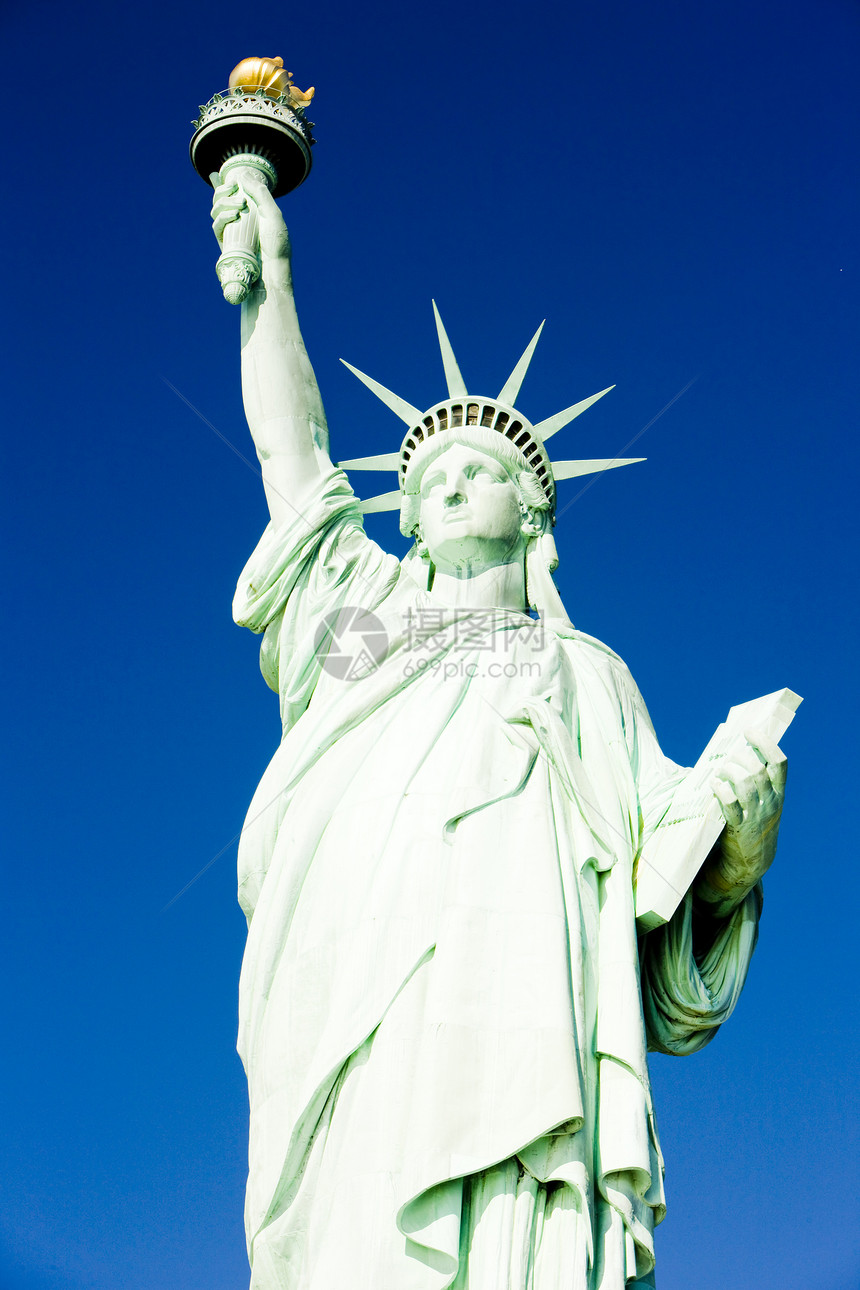 美国纽约自由国家纪念碑女神像详细报道 美国纽约旅行纪念碑位置雕塑雕像自由地标世界外观图片