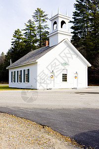 美国新罕布什尔州史塔克教堂背景图片