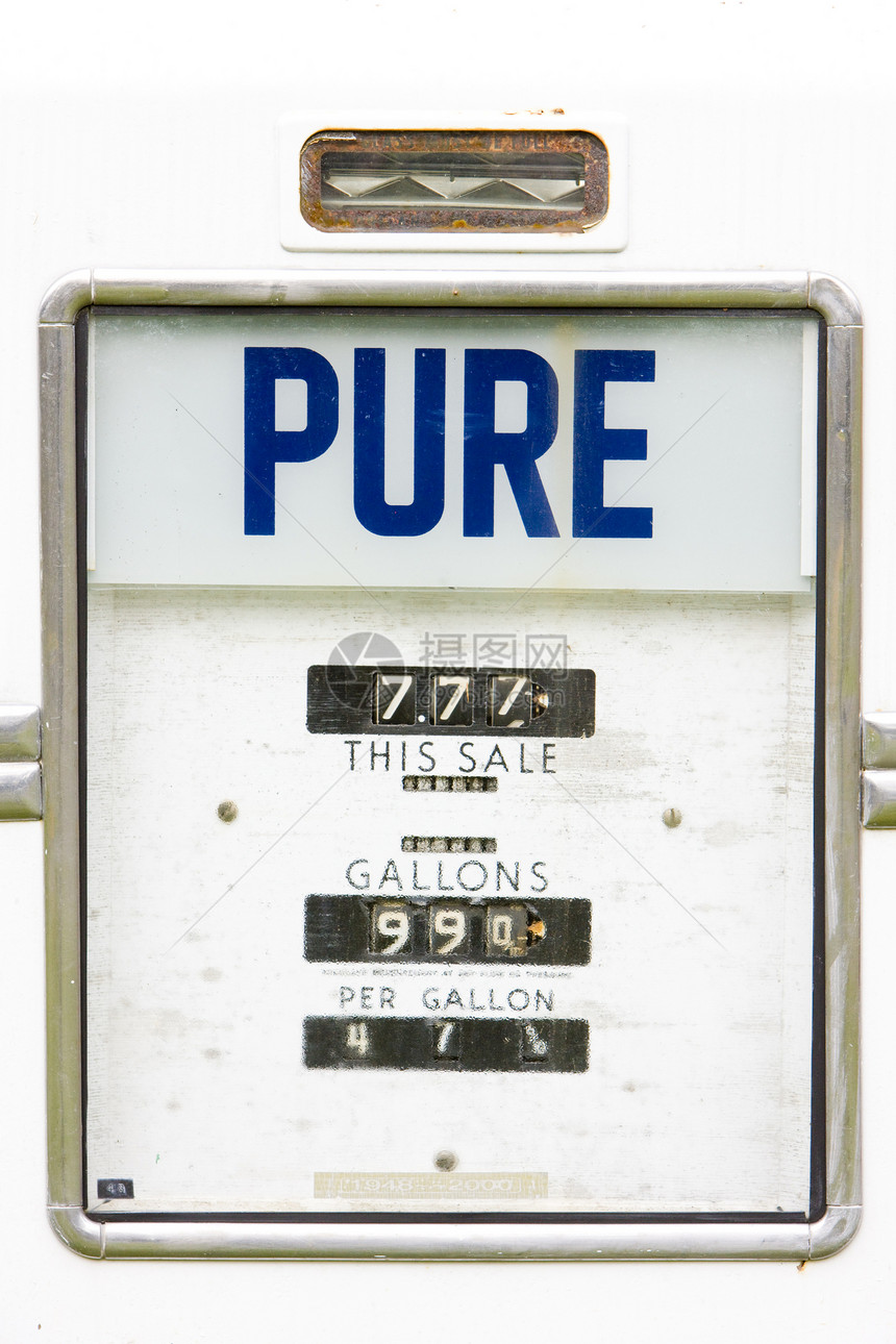 美国新罕布什尔州老加油站 旧汽油站价格测量石油汽油氨氮气体外观气泵指标加油站图片