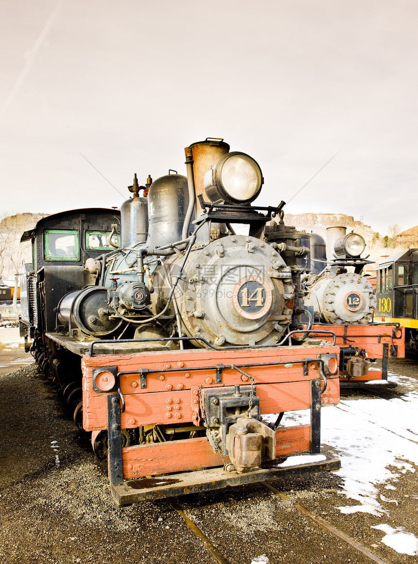 美国科罗拉多铁路博物馆干车列车位置蒸汽运输世界外观铁路机车旅行博物馆铁路运输图片
