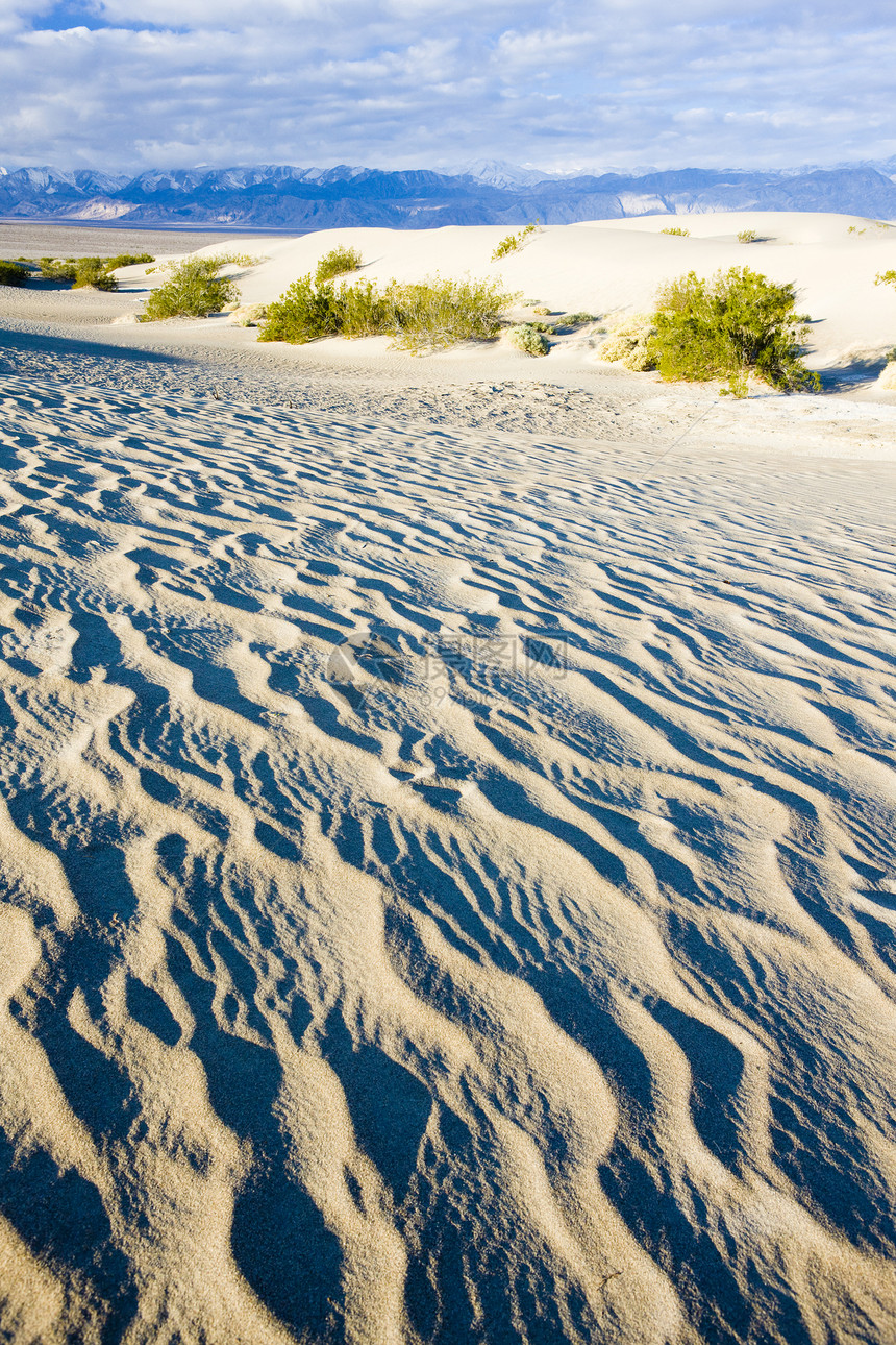 卡利福恩死亡谷国家公园水井沙沙沙沙沙丘旅行外观干旱沙丘流沙位置世界山脉衬套沙漠图片