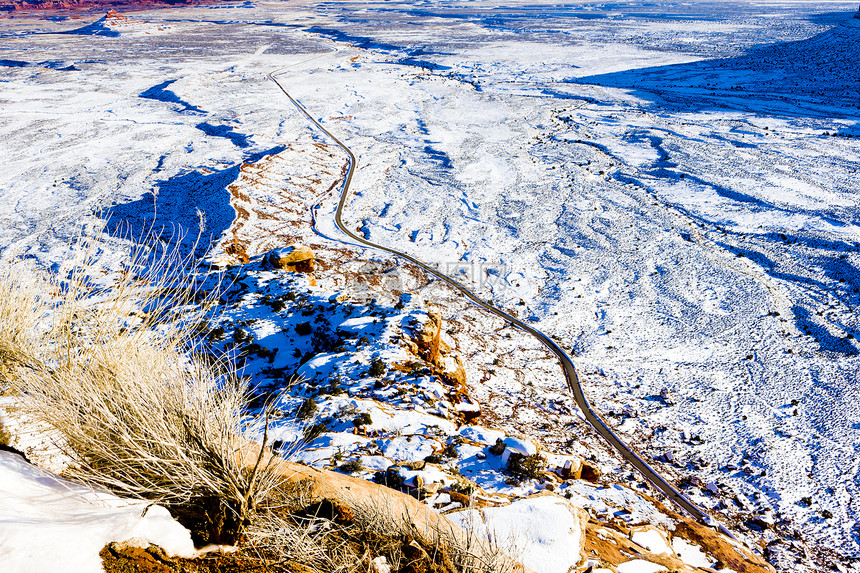 Moki Dugway路 美国犹他州犹他州风景位置旅行外观世界图片