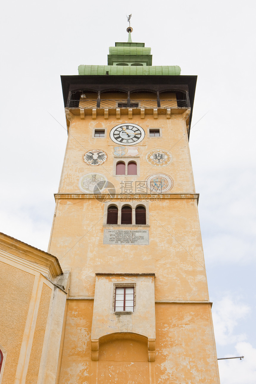 列兹市政厅 下奥地利 奥地利建筑物历史外观位置历史性世界建筑学市政房子建筑图片