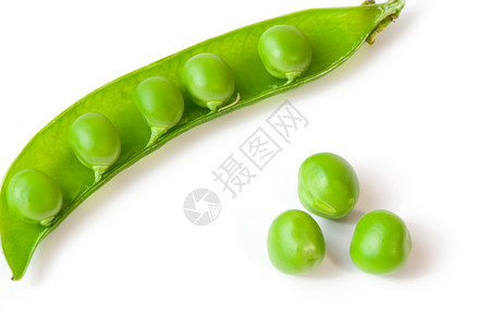 Pea 特写蔬菜核心粮食团体种子水平绿色宏观白色食物图片