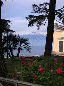 Vesuvius 视图背景图片