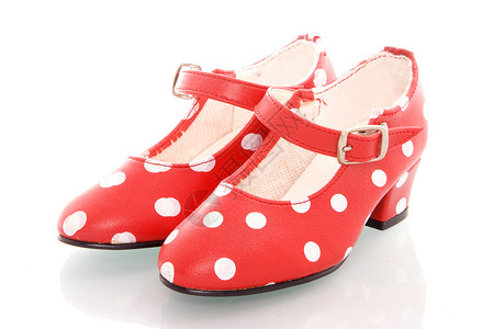 鞋女性配饰红色鞋类背景图片