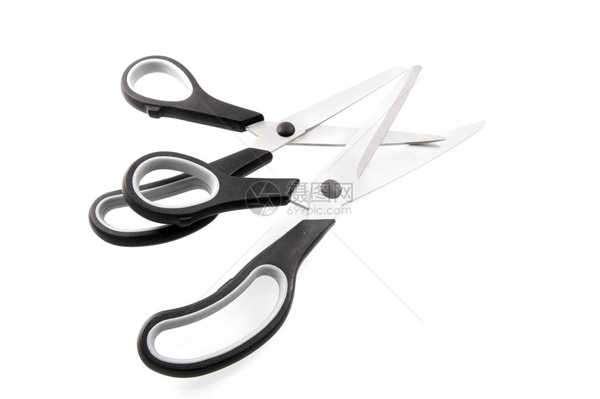 剪剪刀刀具补给品工作黑色工具家庭刀刃夹子插条金属图片
