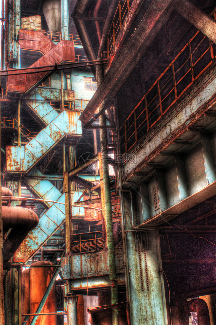 工厂建筑作坊楼梯机械历史图片