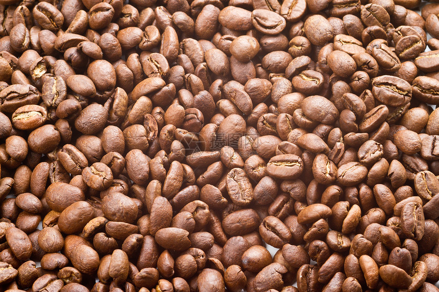咖啡豆背景食物豆子材料白色咖啡厅咖啡店咖啡棕色黑色图片