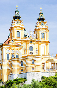 蒂豪尼修道院旧建筑历史建筑高清图片