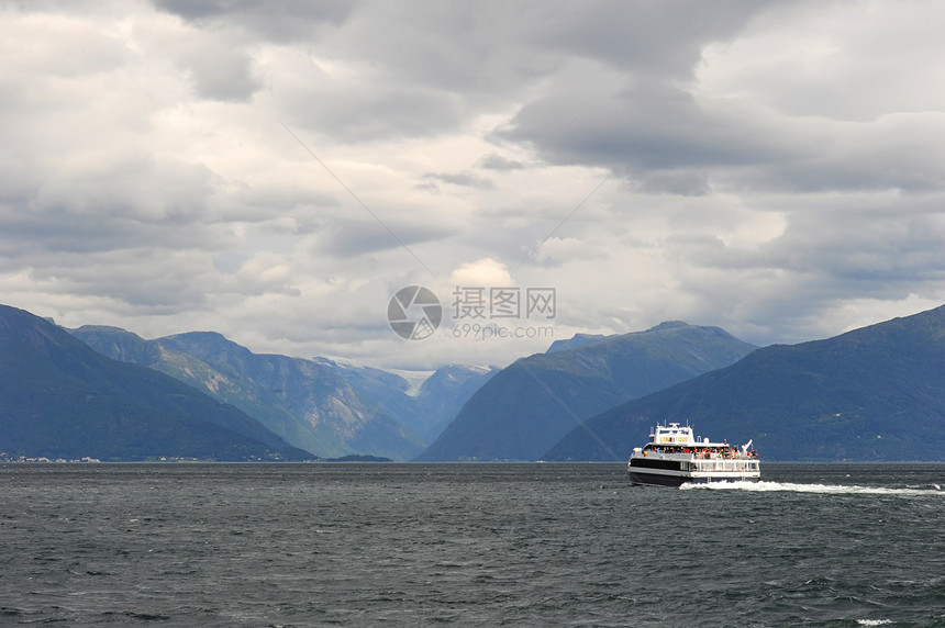 游轮旅行旅游血管峡湾海洋运输海岸航海渡船海浪图片