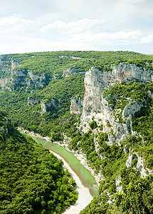 法国峡谷世界构造外观植被旅行地质学风景位置岩石地质高清图片