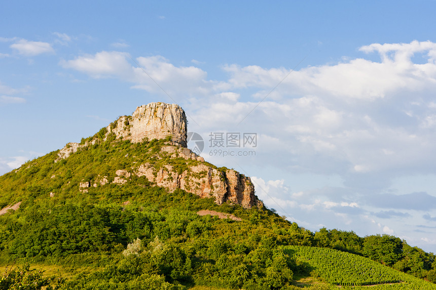 法国 伯根迪 索尔图岩外观风景摇滚解决方案旅行岩石世界位置图片