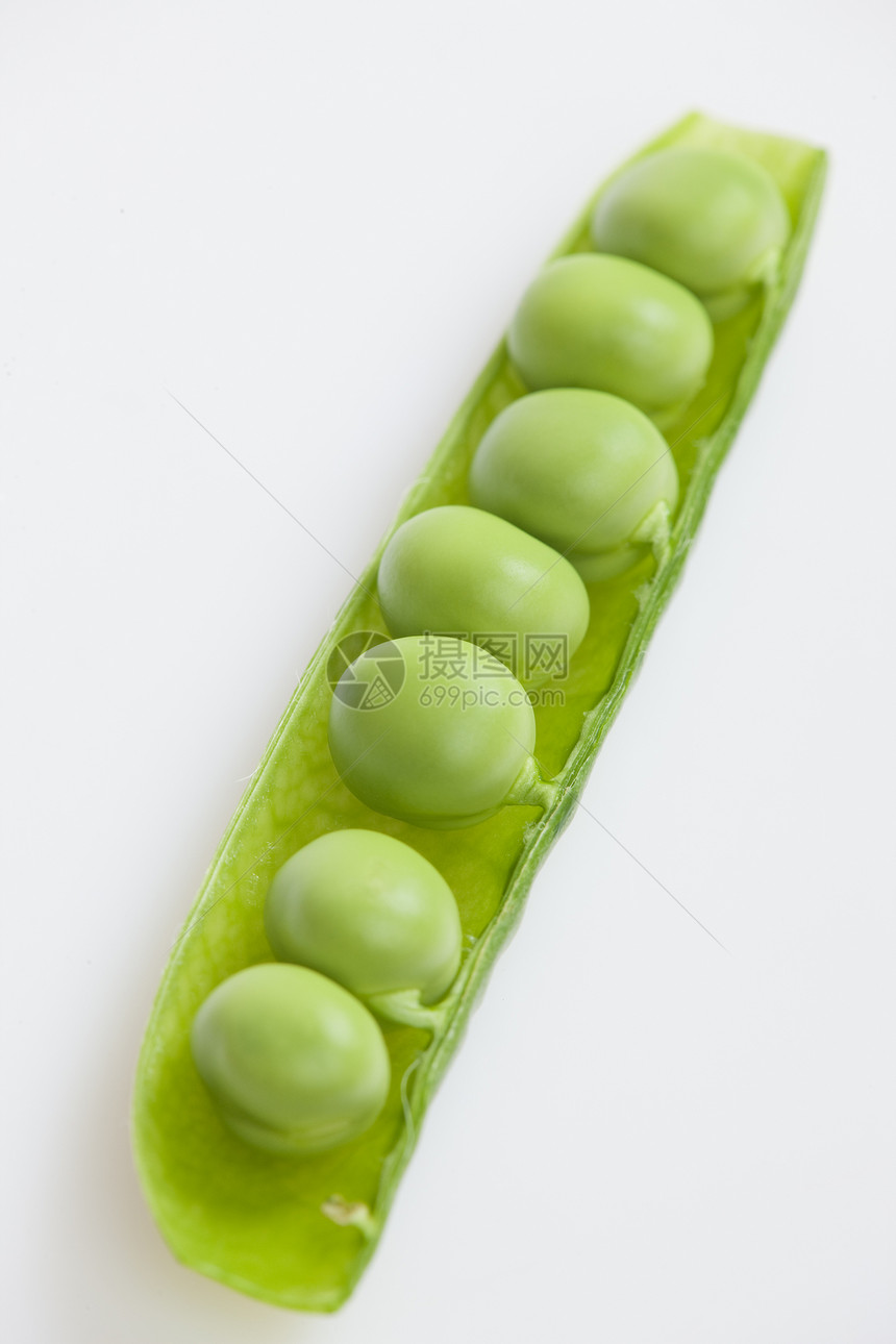 豌豆锅食物豆类维生素植物豆荚绿色内饰脉冲营养蔬菜图片
