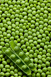 豌豆荚配豌豆静物食品维生素绿色食物豆荚蔬菜营养脉冲内饰背景图片