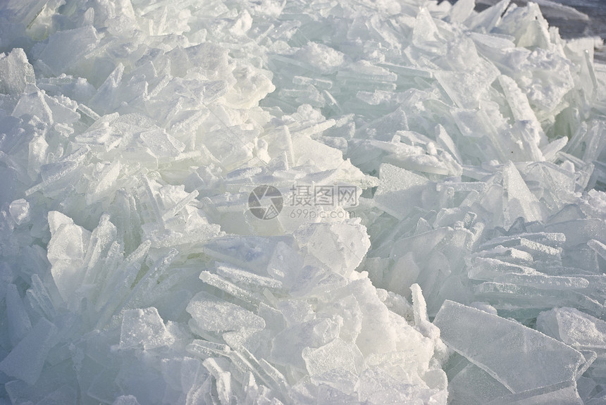 冰雪材料蓝色钻石冰晶干冰液体水晶冻结宝石床单图片