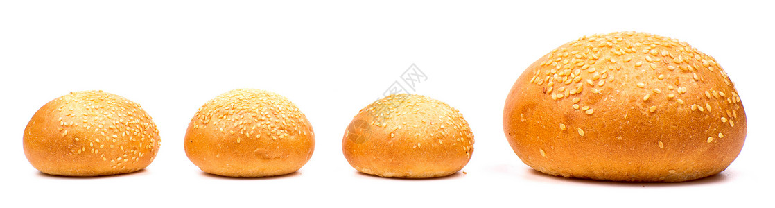 大面包和小面包背景图片