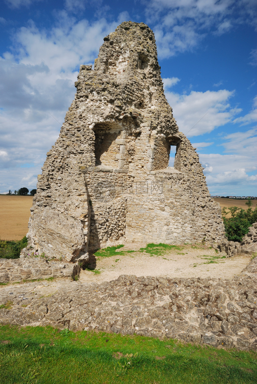 古老的废墟城堡石头图片