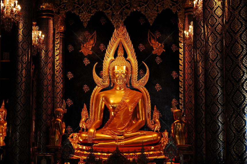 泰国的佛祖寺庙信仰雕像旅行图片