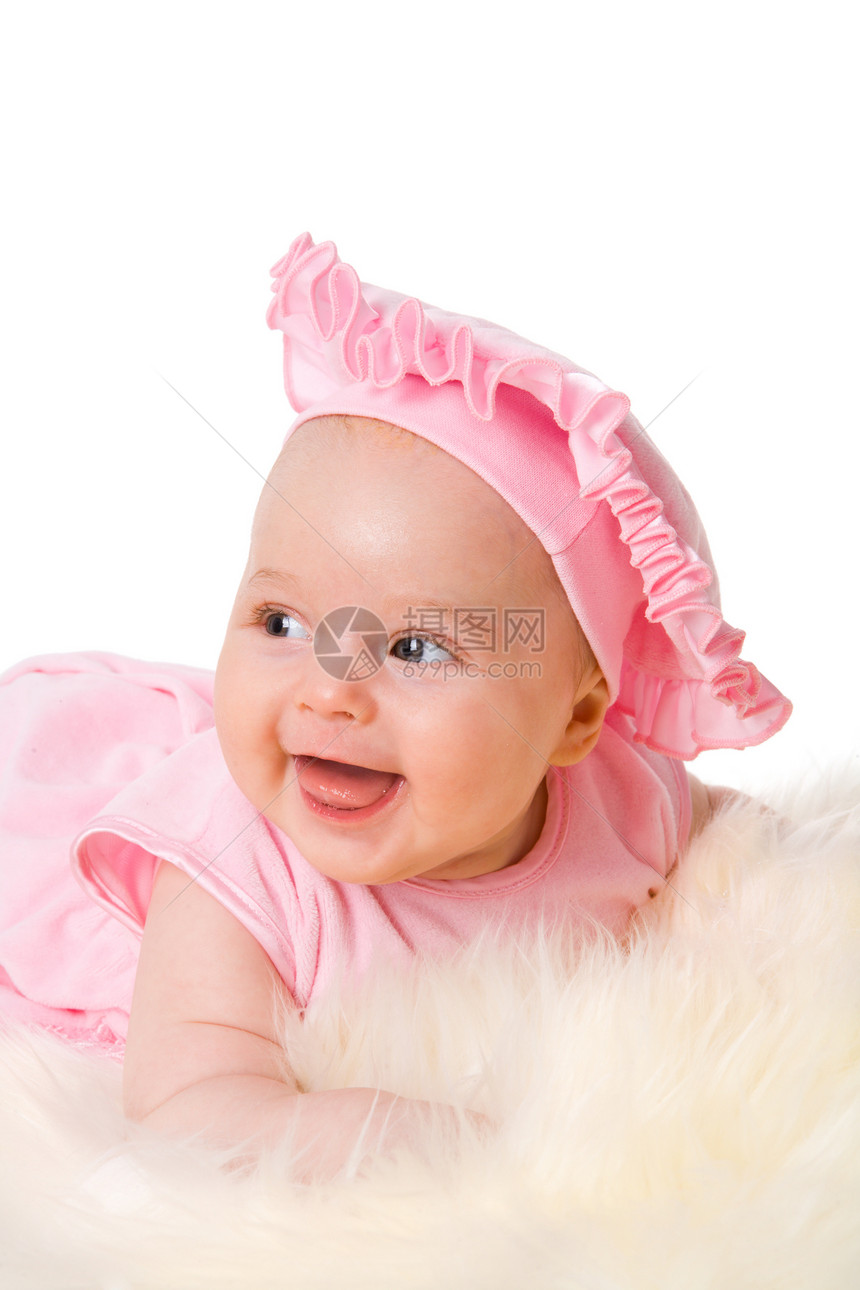 快乐的宝贝喜悦童年幸福头发乐趣婴儿毛皮女儿女孩金发图片