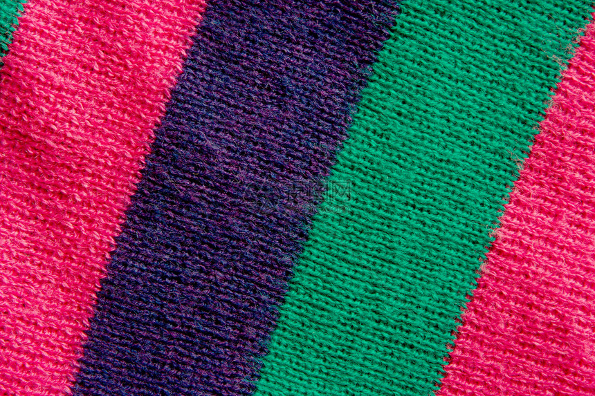 色彩多彩套衫条纹柔软度纺织品毛衣衣服乐队材料线条宏观图片