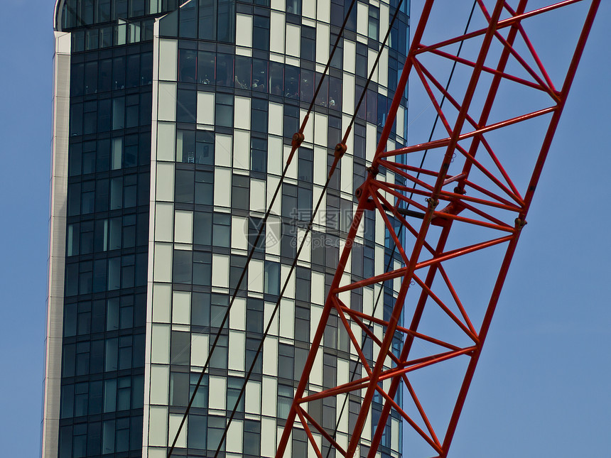 现代建筑和红鹤利物浦图片