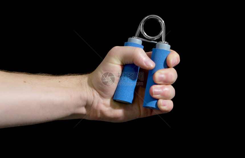 Wrist 教练员蓝色培训师男性前臂手指推动者工具力量手臂乐器图片