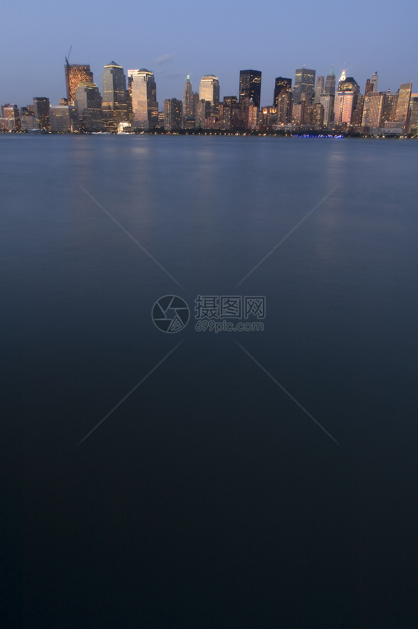 纽约市景观摩天大楼商业旅行城市建筑学建筑物图片