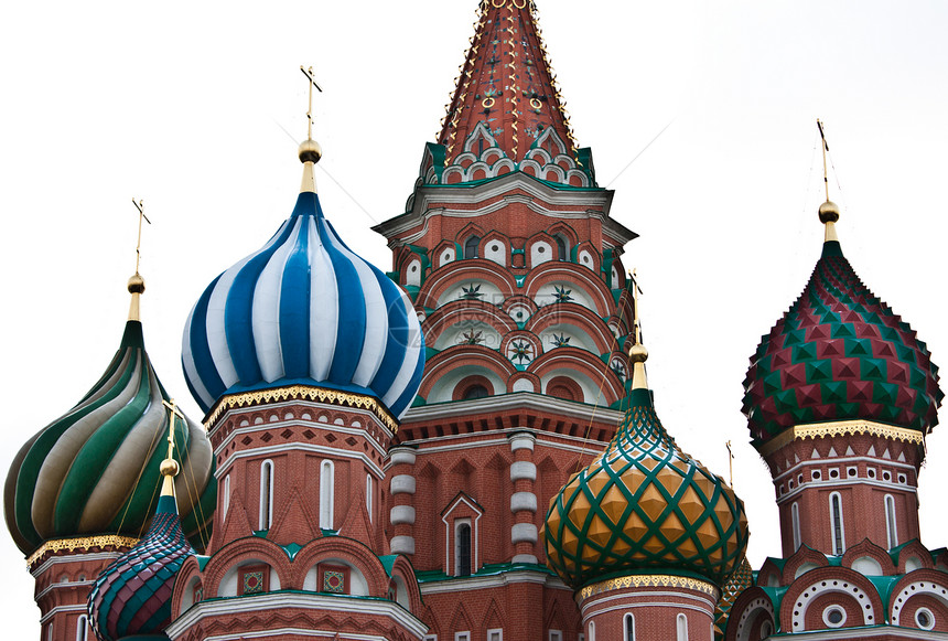 圣巴西尔斯莫斯科正方形建筑旅行大教堂红色教会旅游图片
