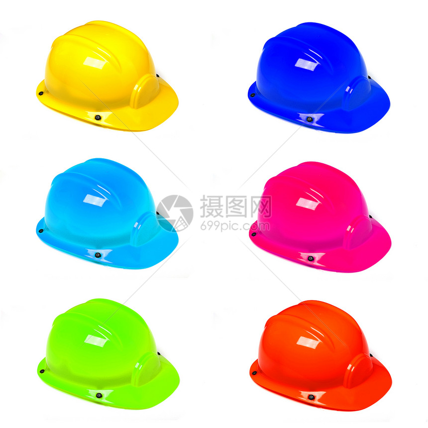 硬顶帽子工具安全建造工人安全帽工业工作保护危险白色图片