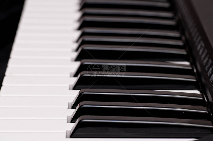 钢琴键合成器黑色钥匙工具插图乐器音乐会键盘音乐白色图片